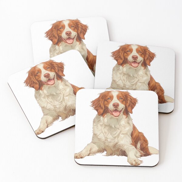 Item preview, Cute Brittany dog designed and sold by SMARTKIT  DESIGNAGENCY.