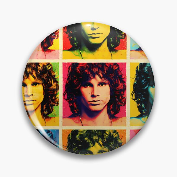 Item preview, Pop Jim - Psychedelic Hair Icon designed and sold by konkav.
