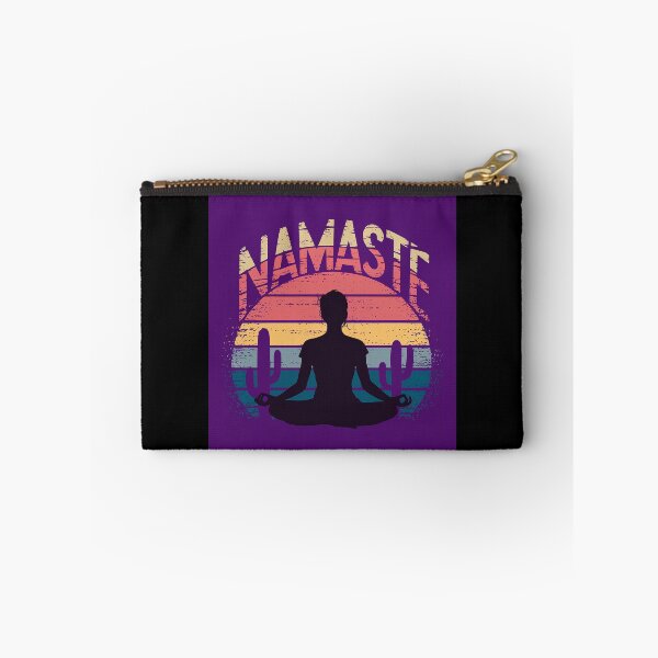 Item preview, Namaste Yoga Poses Zen Fitness Women Workout  designed and sold by MarryIsMonth.