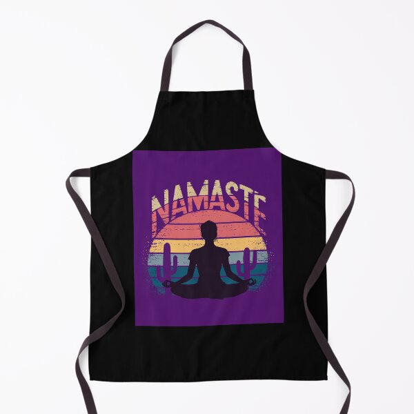 Item preview, Namaste Yoga Poses Zen Fitness Women Workout designed and sold by MarryIsMonth.