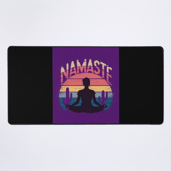 Item preview, Namaste Yoga Poses Zen Fitness Women Workout  designed and sold by MarryIsMonth.