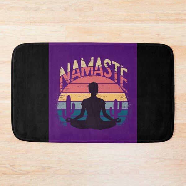 Item preview, Namaste Yoga Poses Zen Fitness Women Workout  designed and sold by MarryIsMonth.