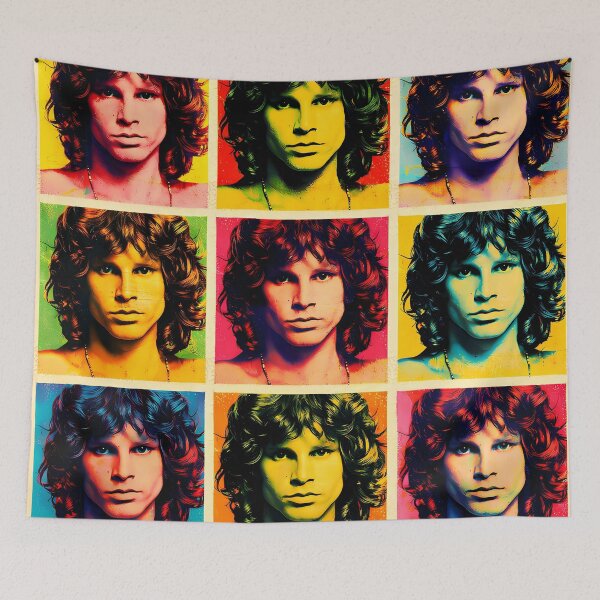 Item preview, Pop Jim - Psychedelic Hair Icon designed and sold by konkav.