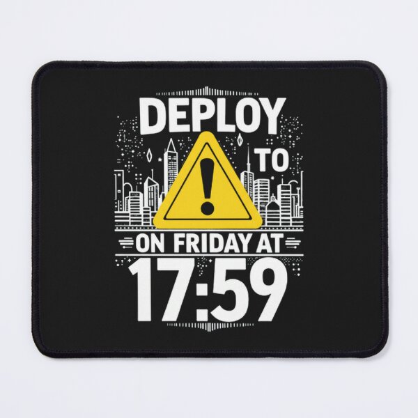 Artikelvorschau, Lustiges Freitags-Update um 17:59 Uhr – T-Shirt für Softwareentwickler und Programmierer entworfen und verkauft von LIVE_FREE.