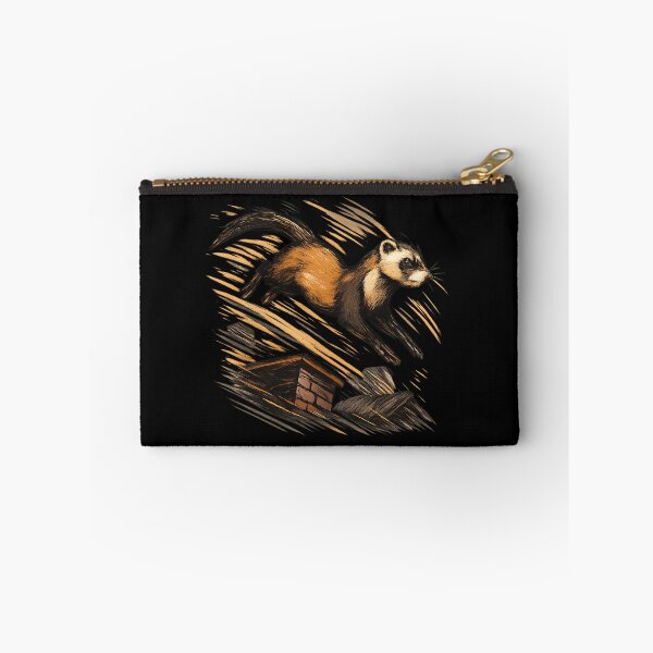 Item preview, Urban Parkour Ferret - Action Streetwear Design designed and sold by MKreative Studio.