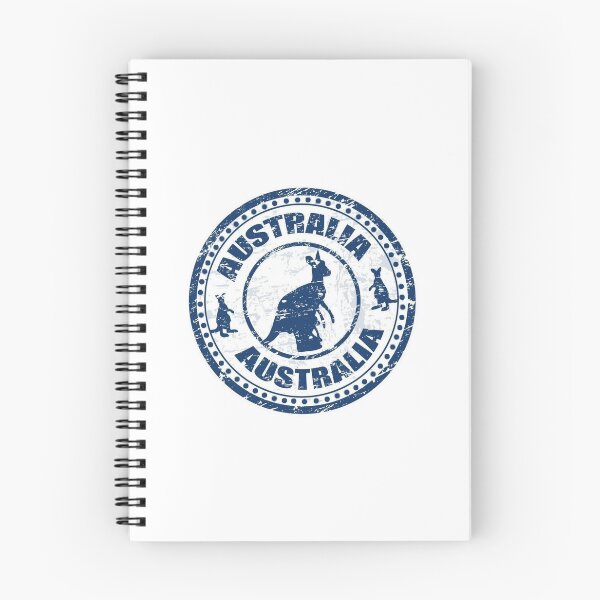 Item preview, Australia Vintage Travel Stamp designed and sold by Oniyasha.