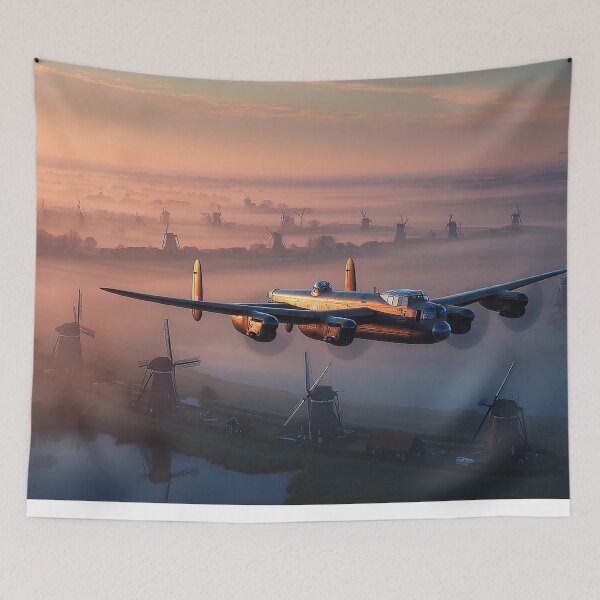Item preview, Dutch Windmills in the Rising Glow designed and sold by Skyframe Aviation.