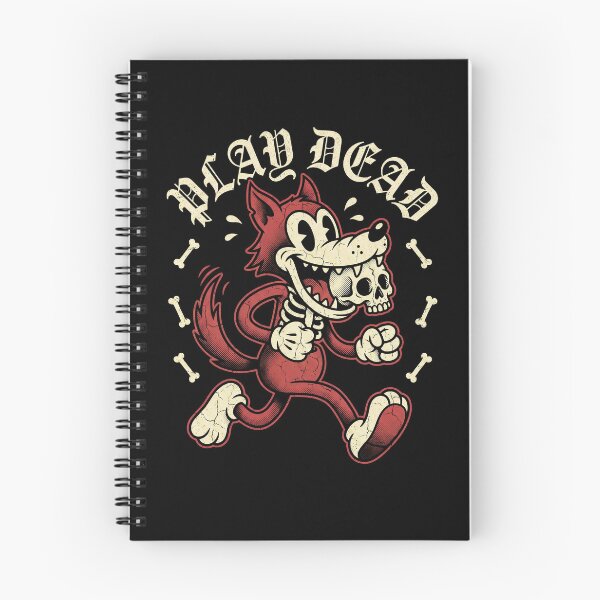 Item preview, Play Dead Running Wolf With Skull designed and sold by Flying Doggo.