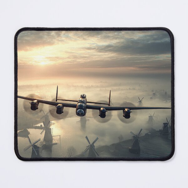 Item preview, Lancasters Low Pass at Sunrise designed and sold by Skyframe Aviation.