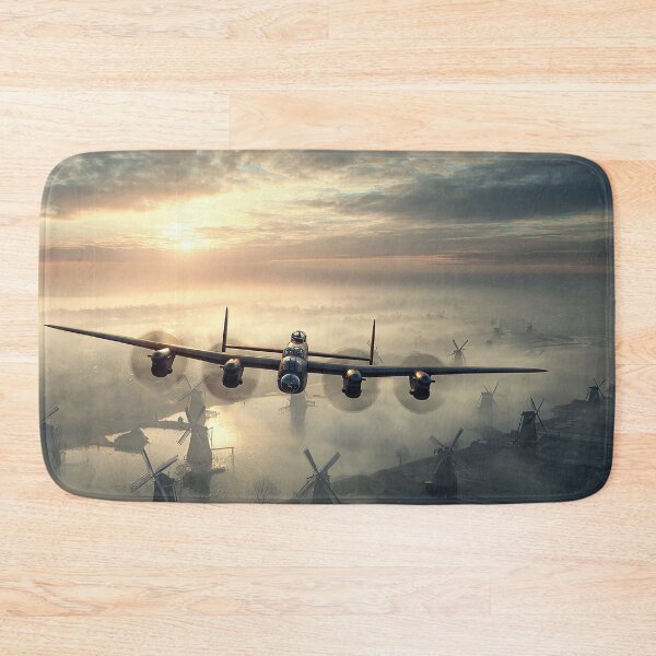 Item preview, Lancasters Low Pass at Sunrise designed and sold by Skyframe Aviation.