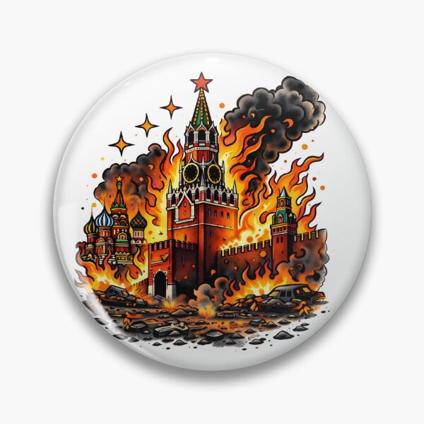 Item preview, Moscow on fire designed and sold by creativevandal.