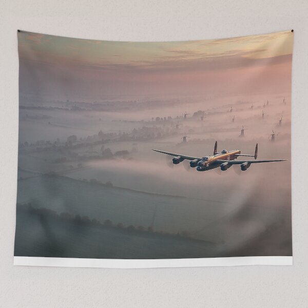 Item preview, Bomber Silhouette in the Morning Haze designed and sold by Skyframe Aviation.