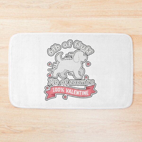 Item preview, 6lb of Fluff 7lb of Zoomies 100% Valentine Cockapoo designed and sold by RNTStudio.