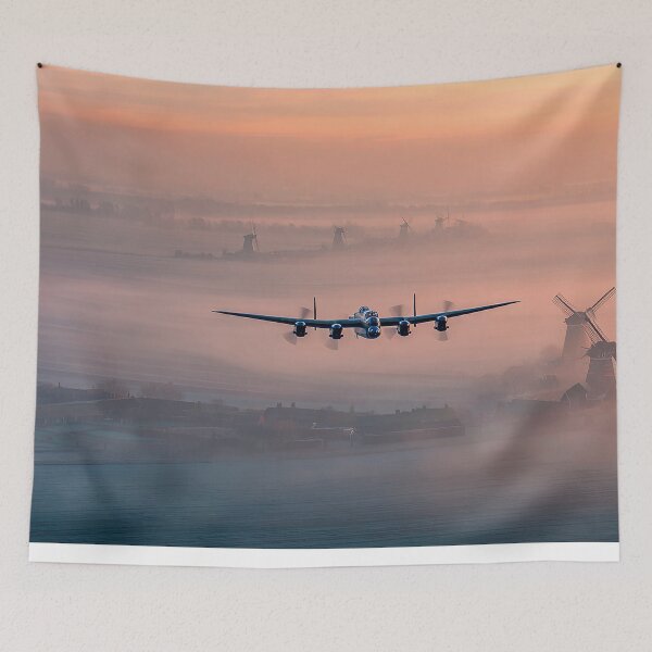 Item preview, Mist-Lit Wings Over Holland designed and sold by Skyframe Aviation.