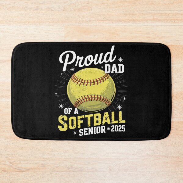 Item preview, Proud Dad Of A Softball Senior 2025 Graduate  designed and sold by MarryIsMonth.
