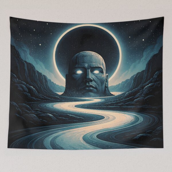 Item preview, Lunar Abyss Road designed and sold by konkav.