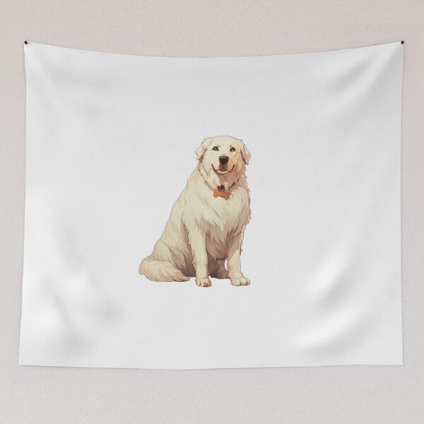 Item preview, Cute Braque Francais Pyrenean dog designed and sold by SMARTKIT  DESIGNAGENCY.