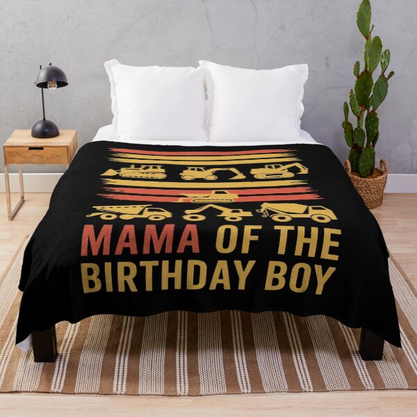 Item preview, Mama Of The Birthday Boy Construction Birthday Party Costume designed and sold by MarkLeedsArt.