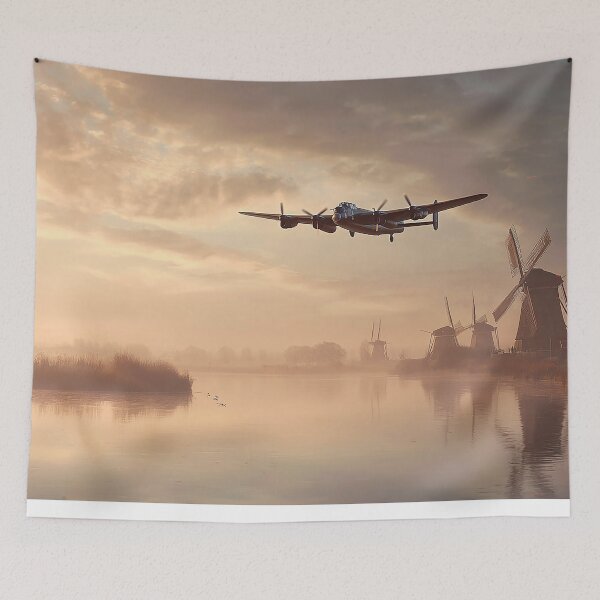 Item preview, Bomber Over the Waking Countryside designed and sold by Skyframe Aviation.