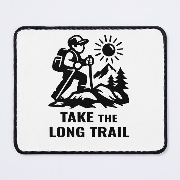 Item preview, TAKE THE LONG TRAIL | Hiking T-Shirt | Hiker Gift | Outdoor Sports Tee designed and sold by Bronse Wear.