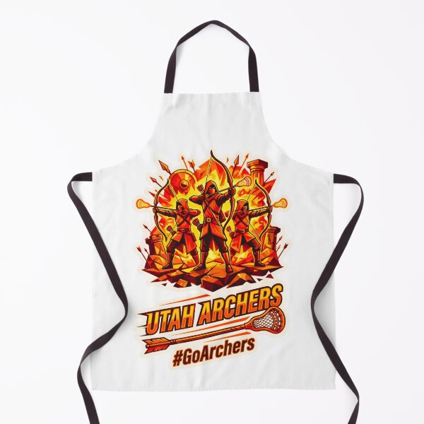 Item preview, Utah Archers Illustrated Fan Design for Lacrosse Lovers designed and sold by Designfordream.