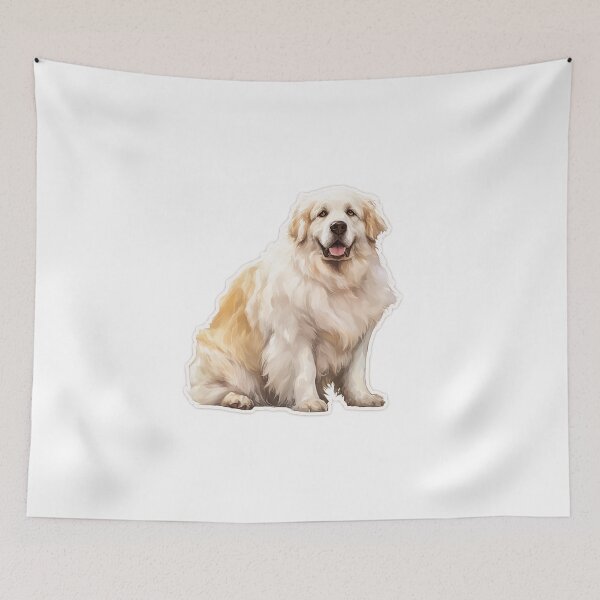 Item preview, Cute Braque Francais Pyrenean dog designed and sold by SMARTKIT  DESIGNAGENCY.