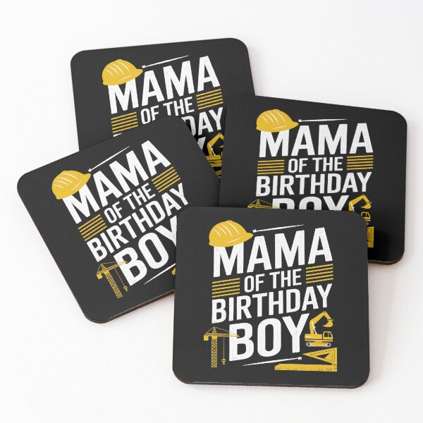 Item preview, Mama of the Birthday Boy Construction Worker Bday Party  designed and sold by MarkLeedsArt.