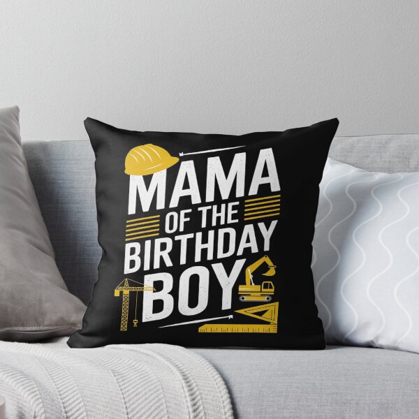 Item preview, Mama of the Birthday Boy Construction Worker Bday Party  designed and sold by MarkLeedsArt.