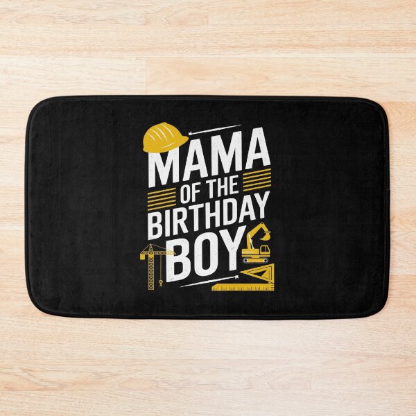 Item preview, Mama of the Birthday Boy Construction Worker Bday Party  designed and sold by MarkLeedsArt.