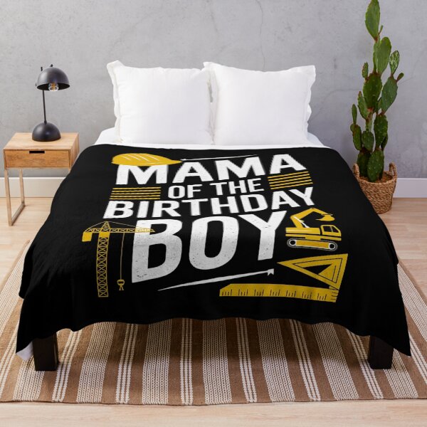 Item preview, Mama of the Birthday Boy Construction Worker Bday Party  designed and sold by MarkLeedsArt.