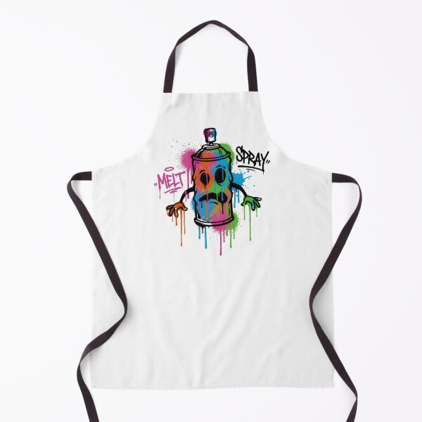 Item preview, Melting Graffiti Spray Can Character - Urban Street Art Mascot designed and sold by MarCinu Art.