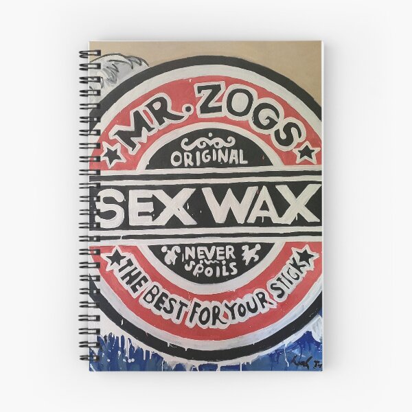 Item preview, Mr ZOGS Sex Wax and The Great Wave designed and sold by LeahJustyceArt.