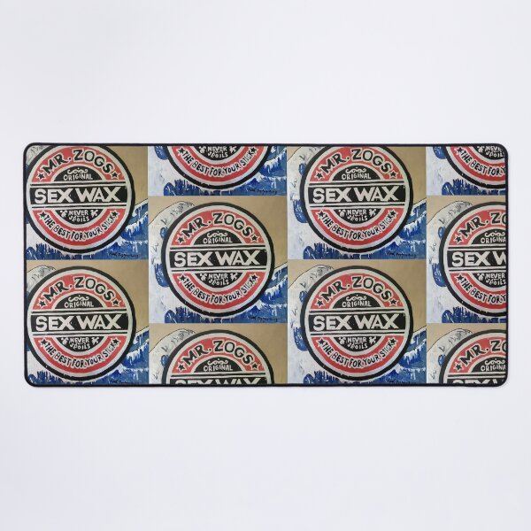 Item preview, Mr ZOGS Sex Wax and The Great Wave designed and sold by LeahJustyceArt.