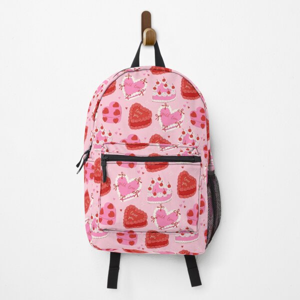 Item preview, pattern with heart-shaped cakes designed and sold by burbura.