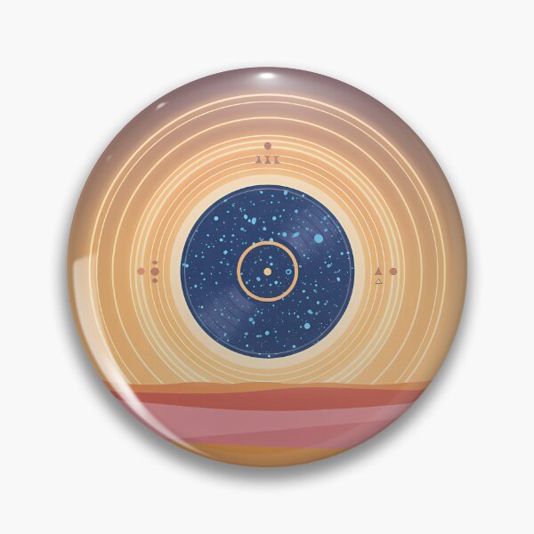 Item preview, Cosmic Vinyl Sun – Solar Grooves designed and sold by konkav.