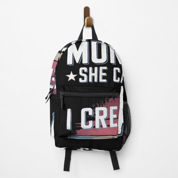 Item preview, Proud Softball Dad - I created a monster she calls me dad  designed and sold by MarryIsMonth.