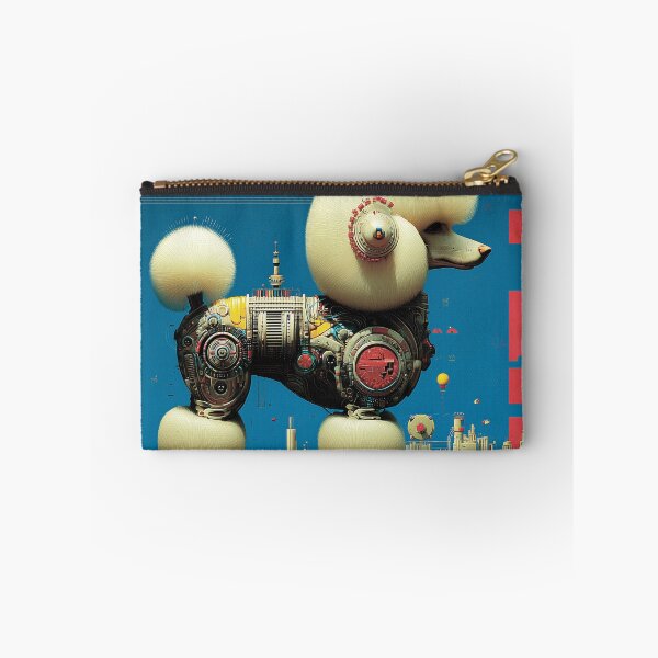 Item preview, Futuristic Robotic Poodle in Cityscape designed and sold by lautir.