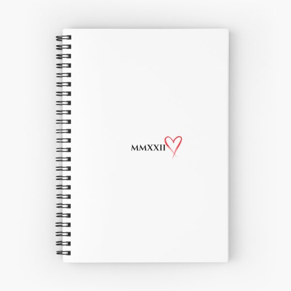 Item preview, Minimalist T-shirt with the date 2022, Roman numerals, and a red heart - Valentine's Day gift designed and sold by DuoDesign09.