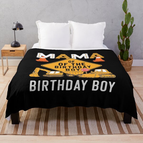 Item preview, Mama of the Birthday Boy Construction Worker Bday Party4  designed and sold by MarkLeedsArt.