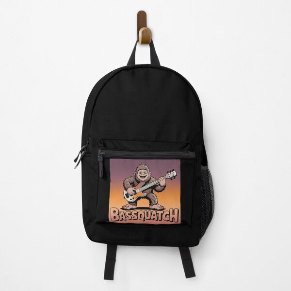 Item preview, Bassquatch Bass Guitar Color Illustration designed and sold by PROPera-design.