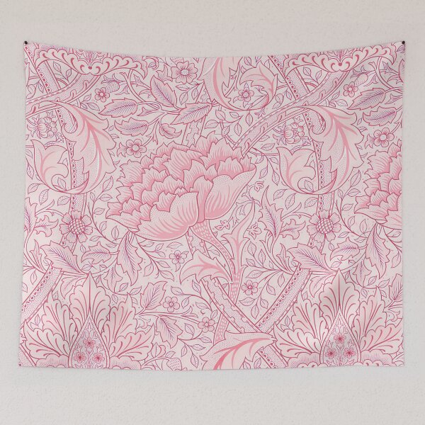 Item preview, William Morris Windrush Pink designed and sold by maniacfitness.