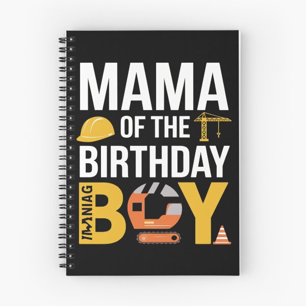 Item preview, Mama of the Birthday Construction Worker Boy Crew Bday Party  designed and sold by MarkLeedsArt.