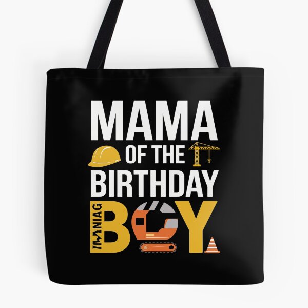 Item preview, Mama of the Birthday Construction Worker Boy Crew Bday Party  designed and sold by MarkLeedsArt.