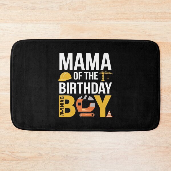 Item preview, Mama of the Birthday Construction Worker Boy Crew Bday Party  designed and sold by MarkLeedsArt.