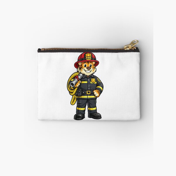 Item preview, Firefighter Tiger Cartoon – New York Fire Hero designed and sold by jusmich.