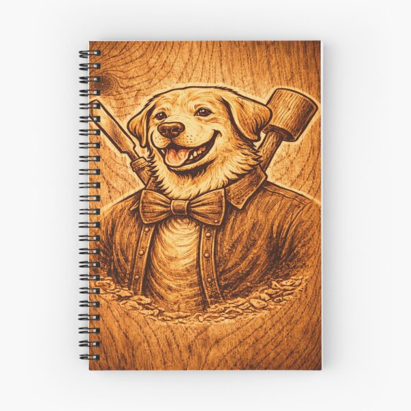 Item preview, Labrador Dad Woodworker Engraved Portrait designed and sold by PawPrintCustom.