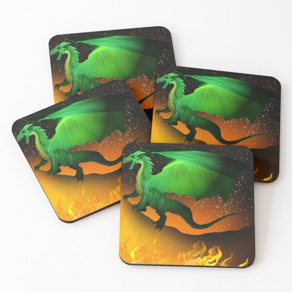 Item preview, Dragon on Orange  designed and sold by Digital Attic 95.