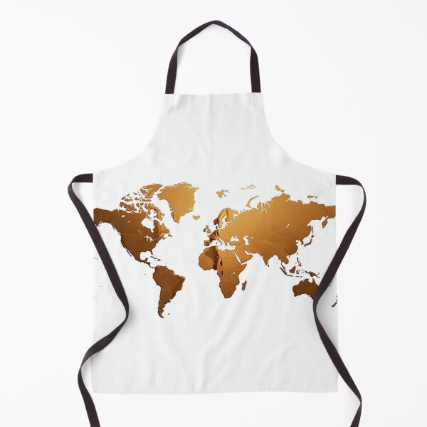 Item preview, Artistic World Map for Fashion Prints designed and sold by Wonderful Designs.