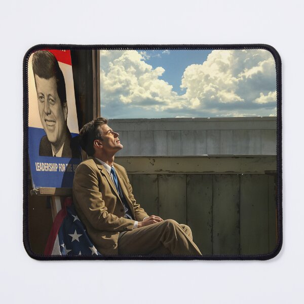 Item preview, JFK Ponders the Future on the Campaign Trail designed and sold by Robert Lacy.