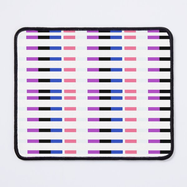 Item preview, Gender Fluid Pride Flag Bar Line designed and sold by TackyTime.